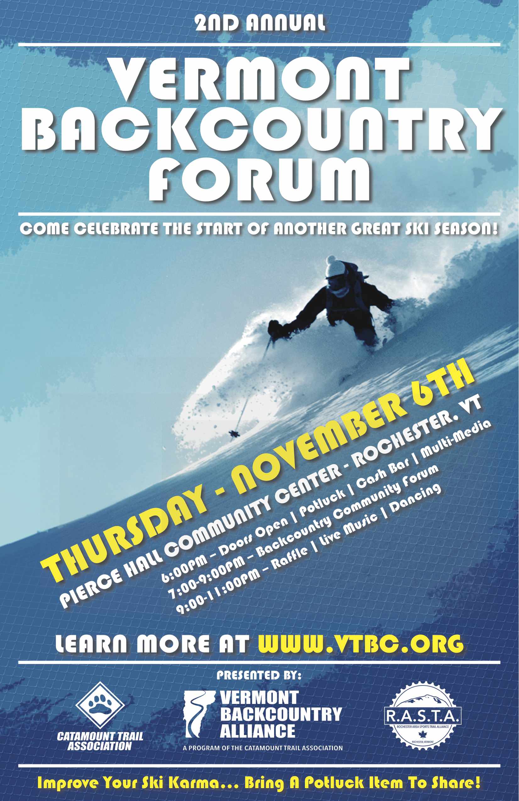 2nd Annual Vermont Backcountry Forum